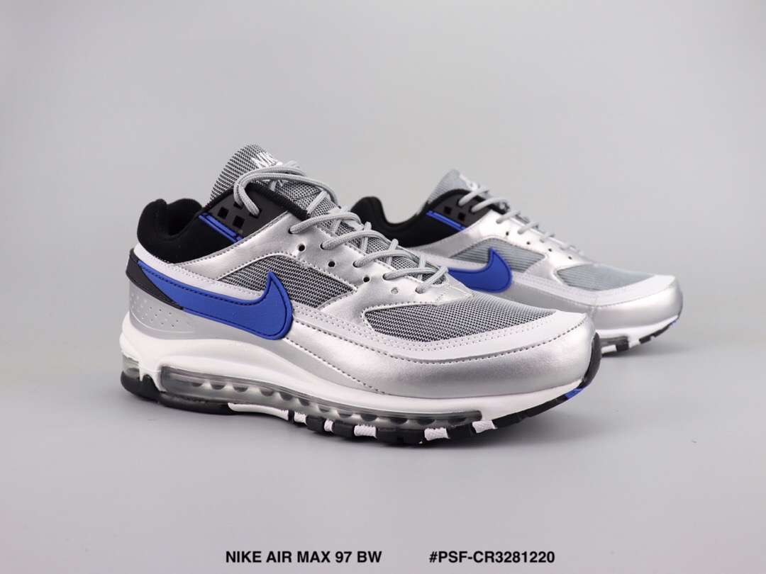 Nike Air Max 97 BW Grey Silver Blue Black Shoes